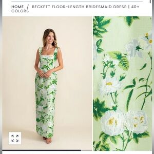 Lula Kate Beckett Dress - Green | Size 00